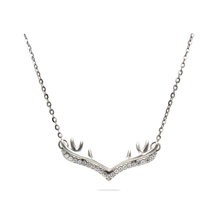 Frost Deer Necklace