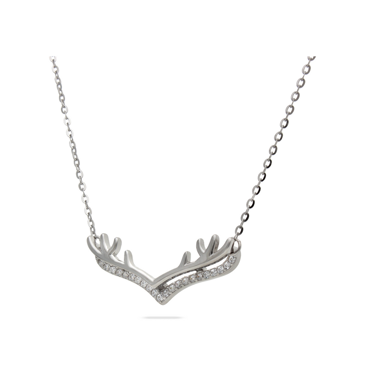 Frost Deer Necklace
