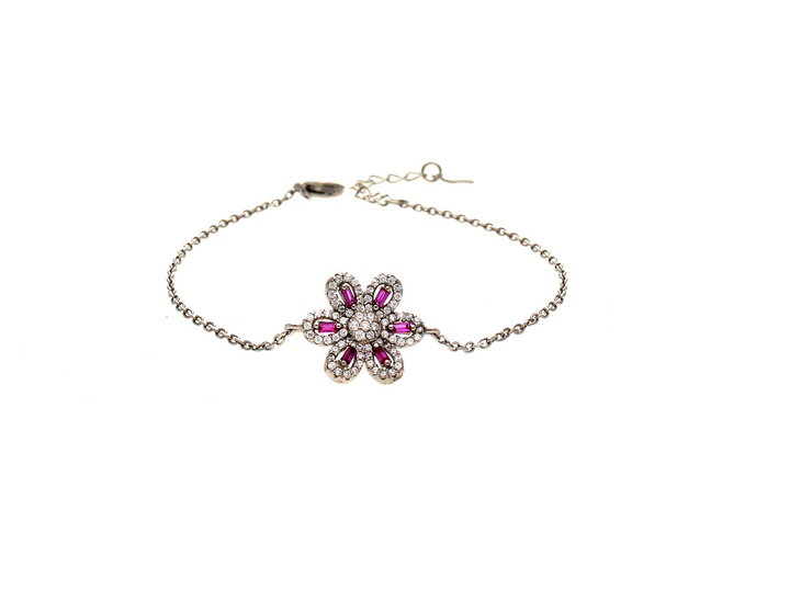 Rose Flower Bracelet