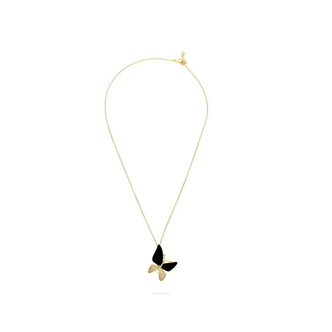 Carbon Fly Necklace