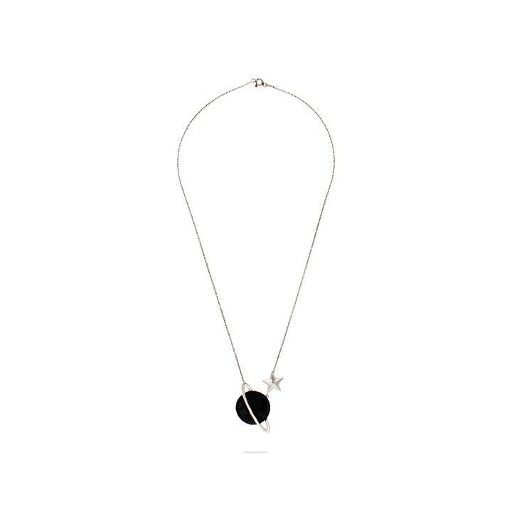 Carbon Planet Necklace