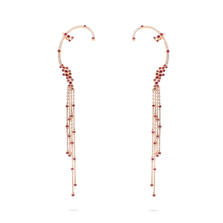Bubble Cuff Earrings