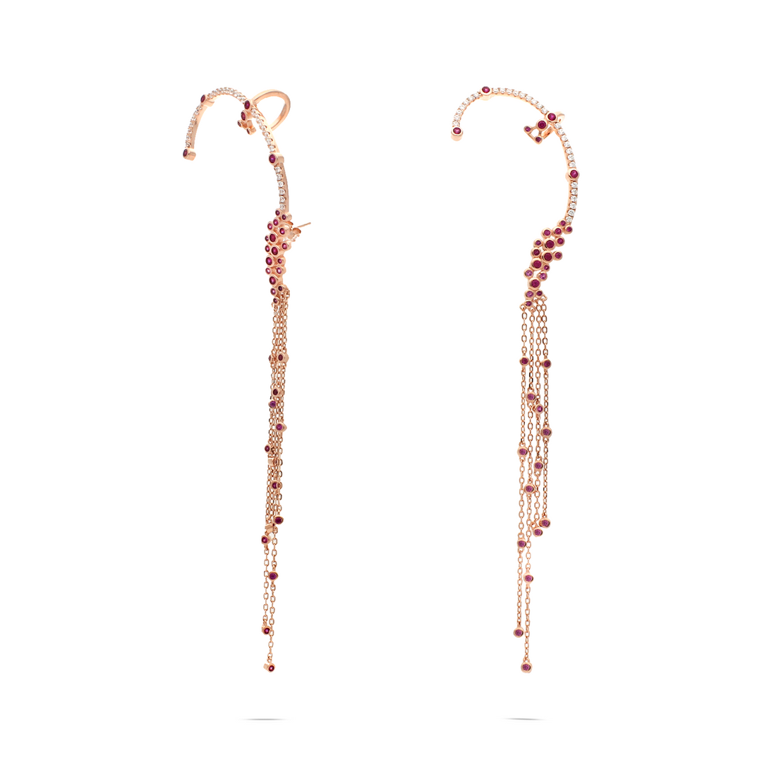 Bubble Cuff Earrings