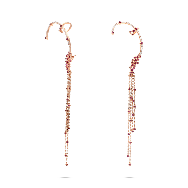 Bubble Cuff Earrings