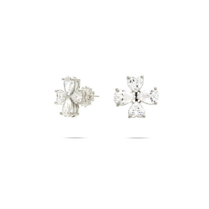 Flore Clover Ice Earrings