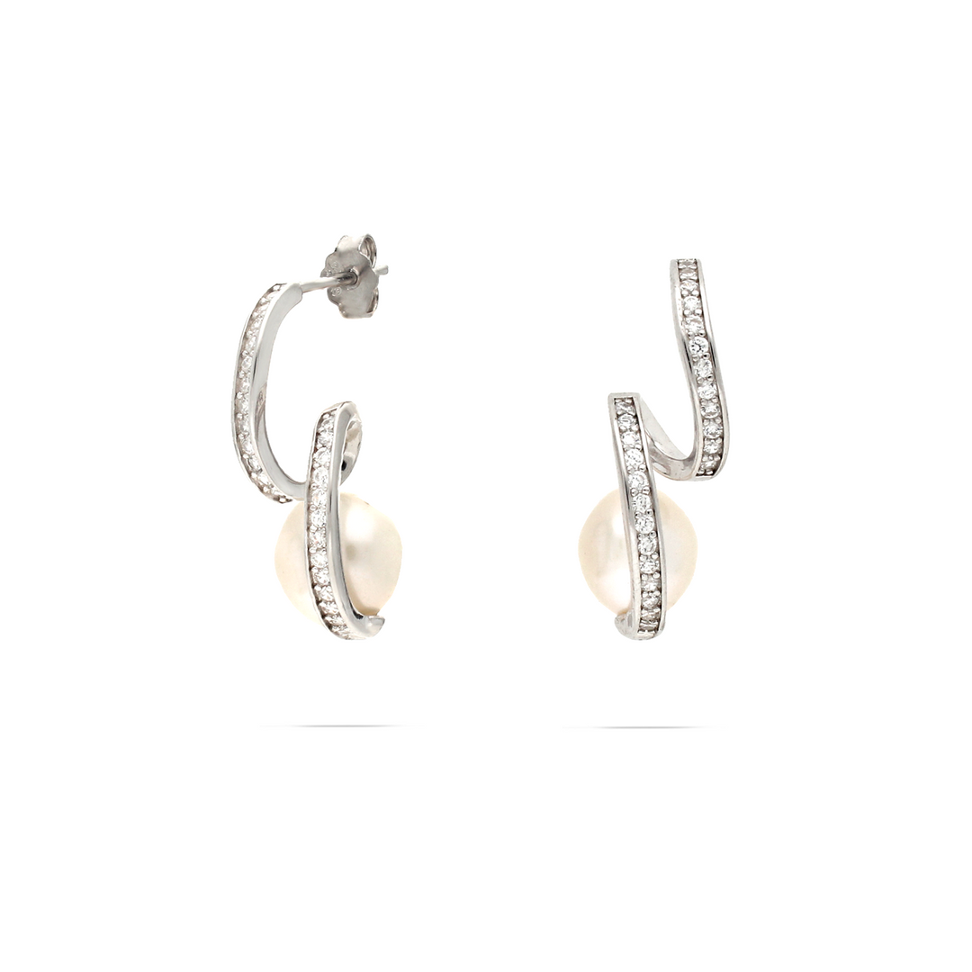 Spiral Drop Earrings