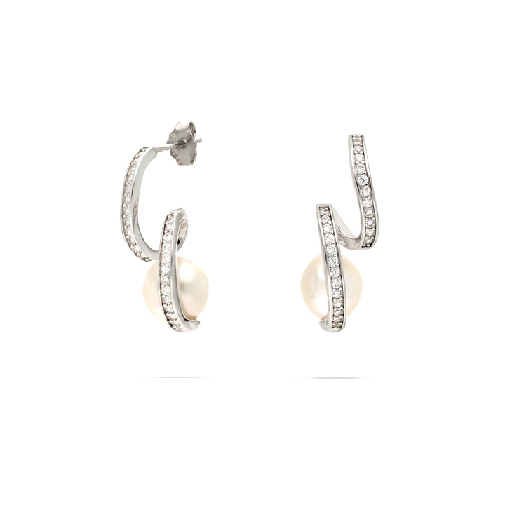Spiral Drop Earrings