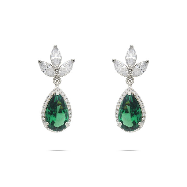 Emerald Drop Earrings