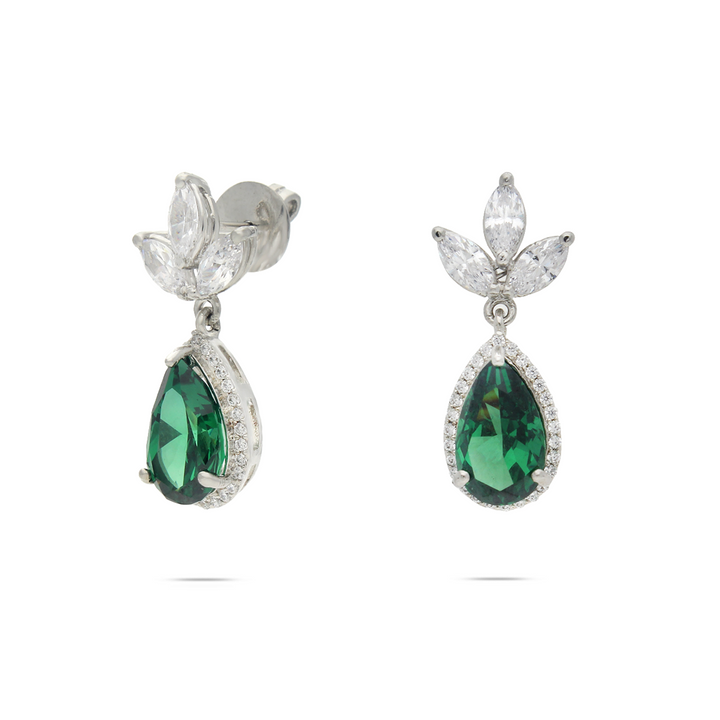 Emerald Drop Earrings