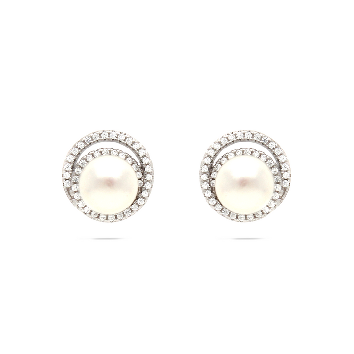 Moon Ring Earrings
