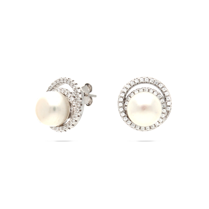 Moon Ring Earrings
