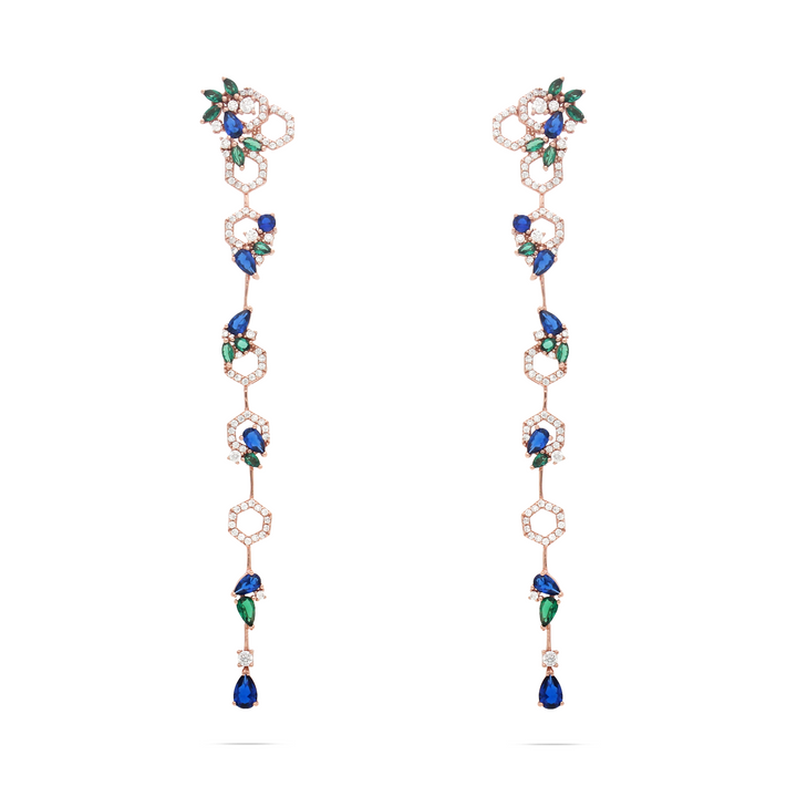 Beecomb Train Earrings
