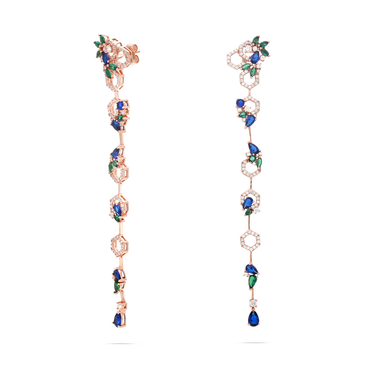 Beecomb Train Earrings