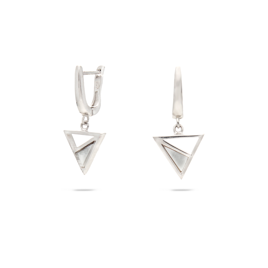 Tri Angle Earrings