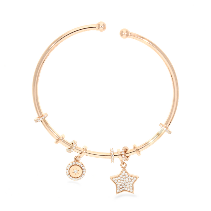 Stella Crowded Cuff Bracelet