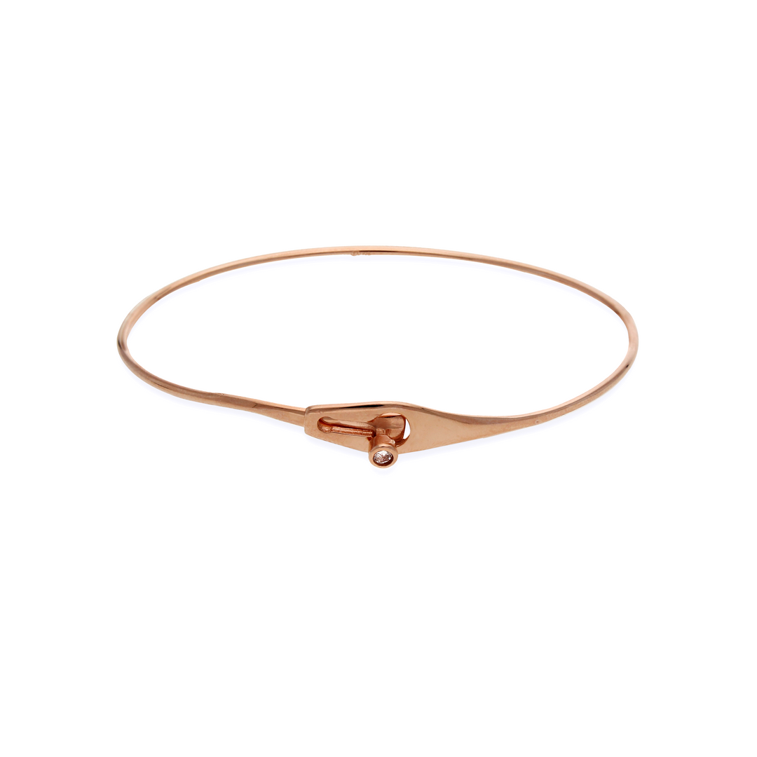 Bezel End Bracelet