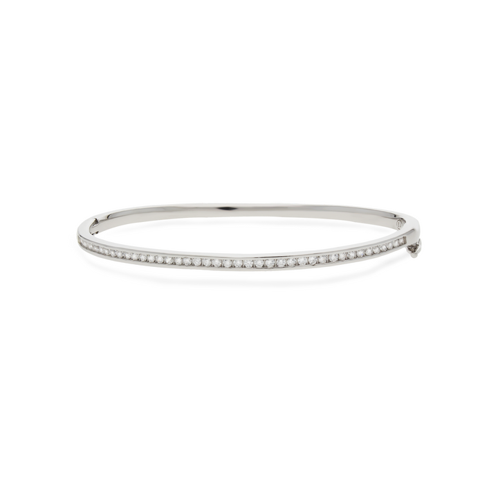 Pave Line Cuff Bracelet