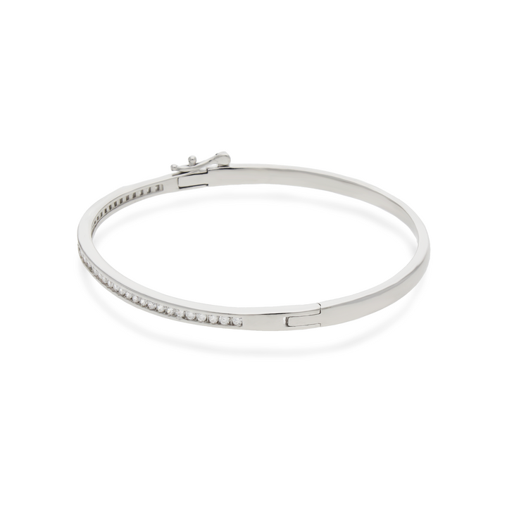 Pave Line Cuff Bracelet
