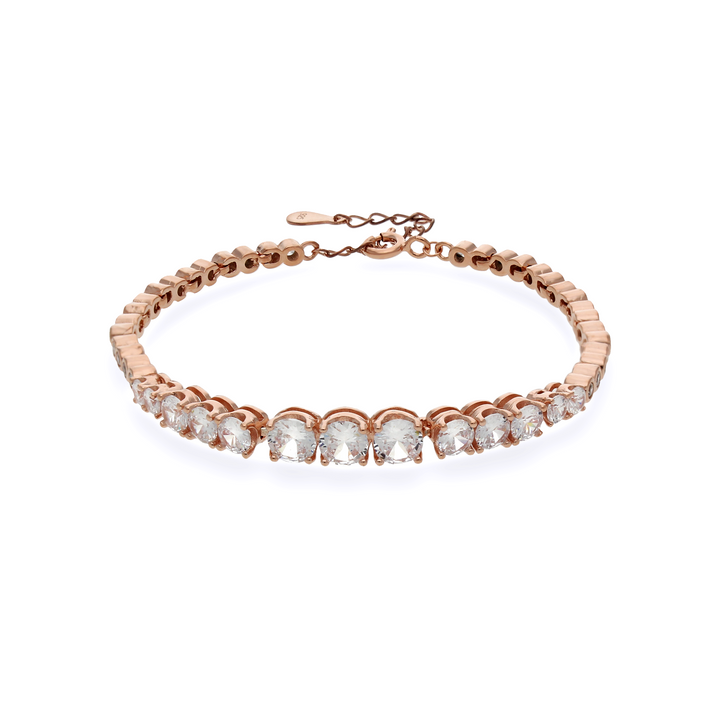 Slow Fast Tennis Rose Bracelet