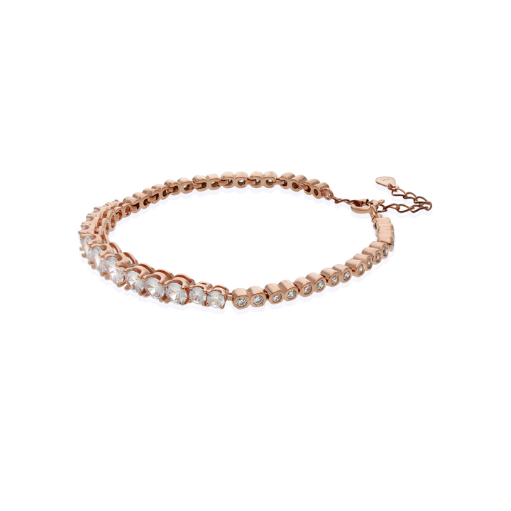 Slow Fast Tennis Rose Bracelet