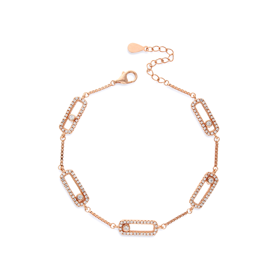 toggle diamond bracelet