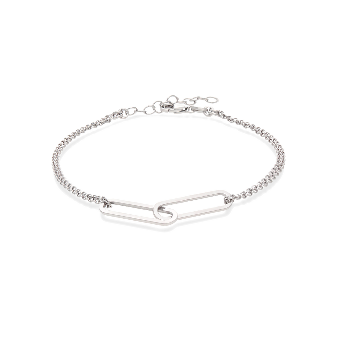 Paperclip Link Bracelet