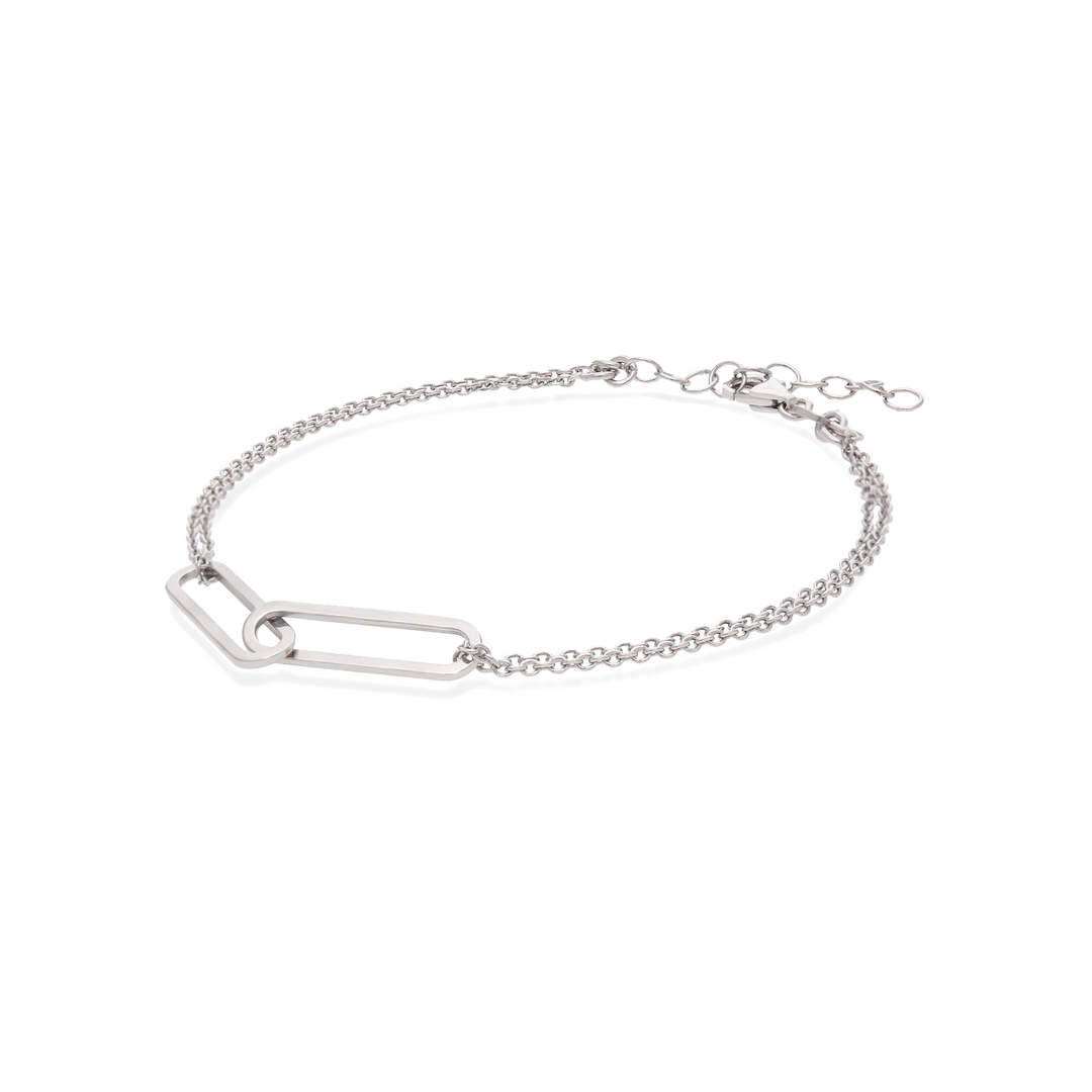 Paperclip Link Bracelet