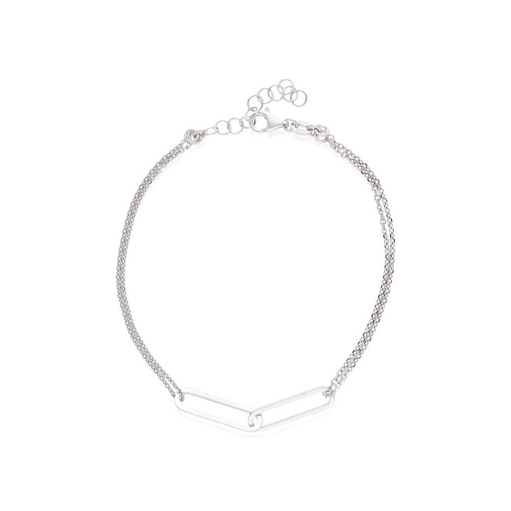 Paperclip Link Bracelet