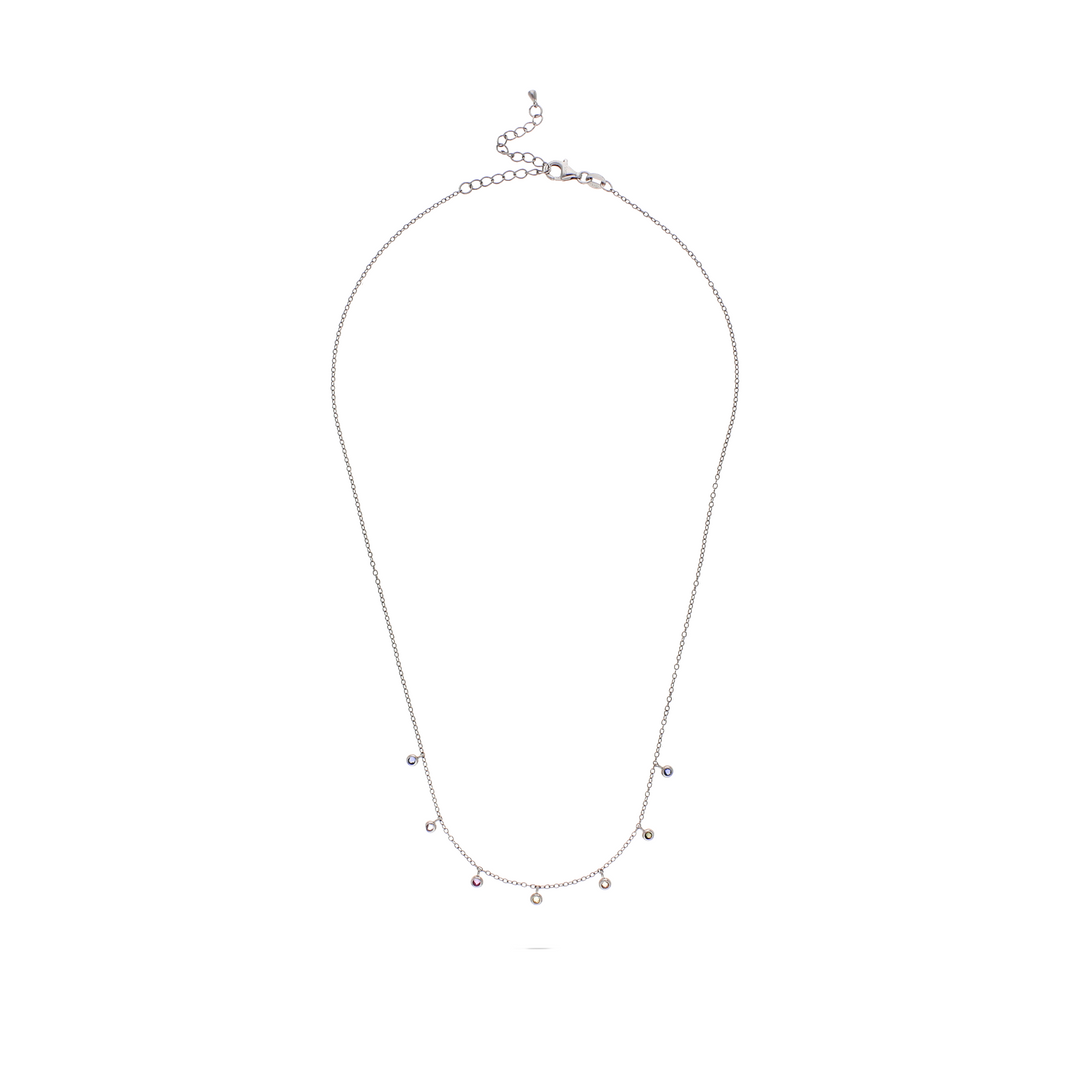 Color Ice Dots Necklace