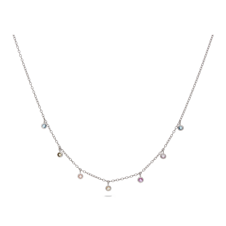 Color Ice Dots Necklace