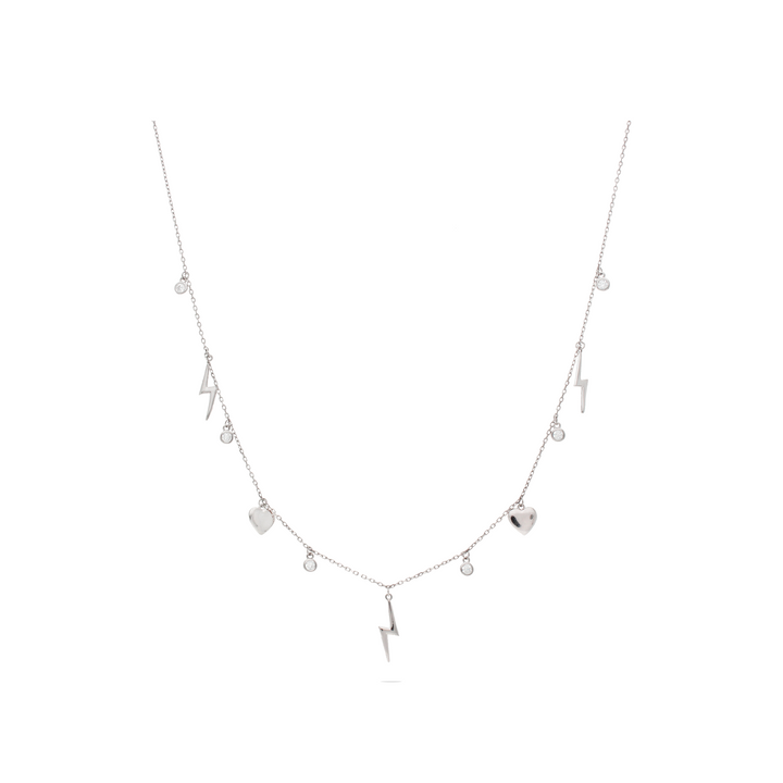 Thunder Love White Necklace