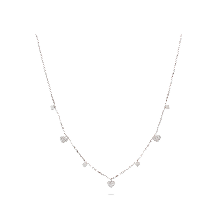 Affection White Necklace