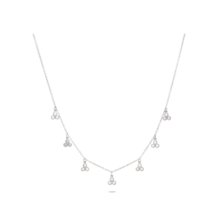 Rope Way White Necklace