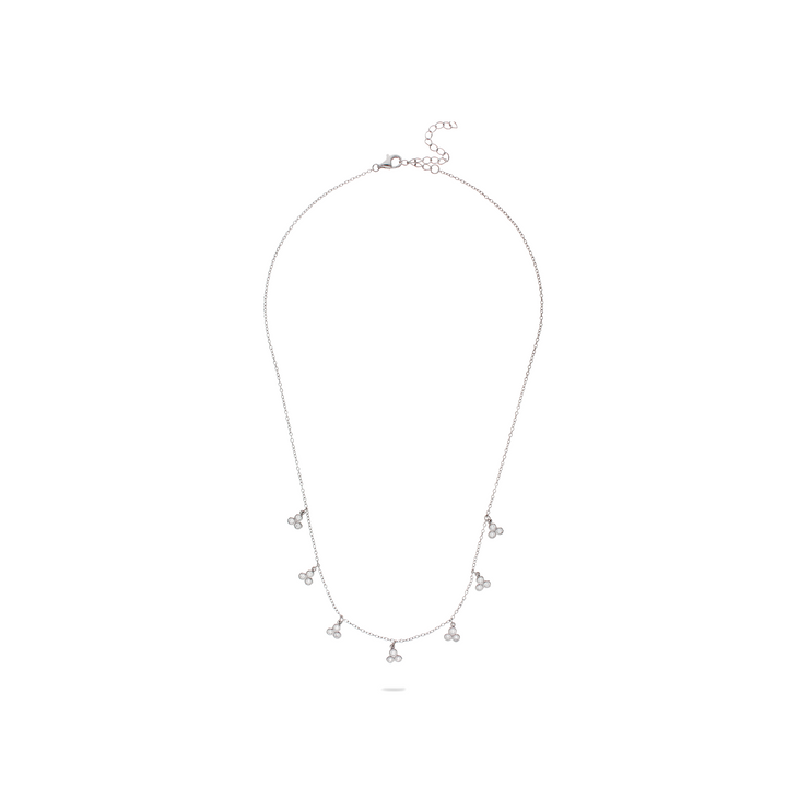 Rope Way White Necklace