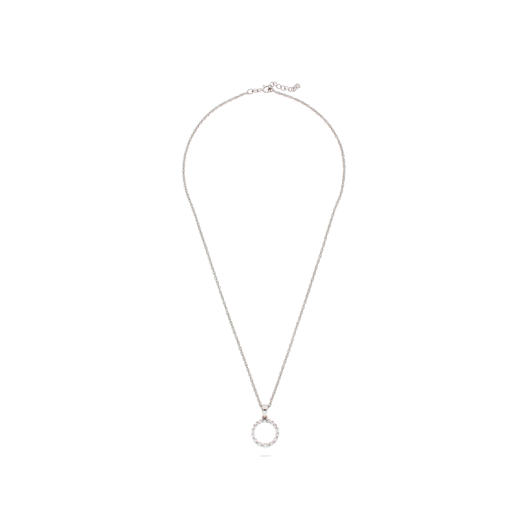Sparkling Circle Necklace