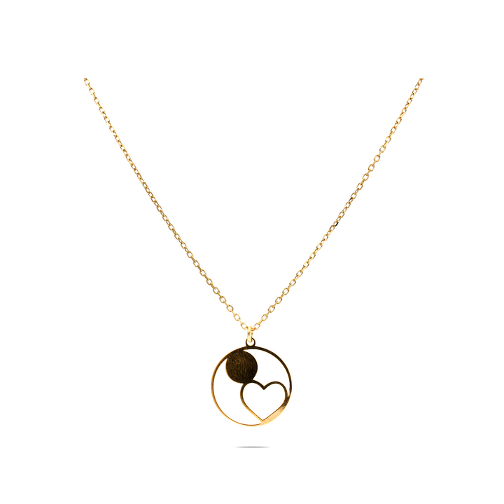 Heartroll Necklace