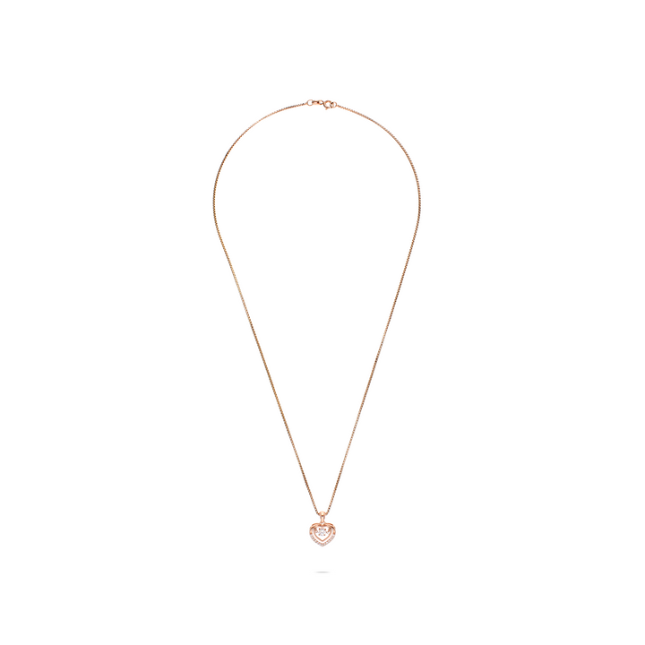 Dazzling Diamond Love Necklace