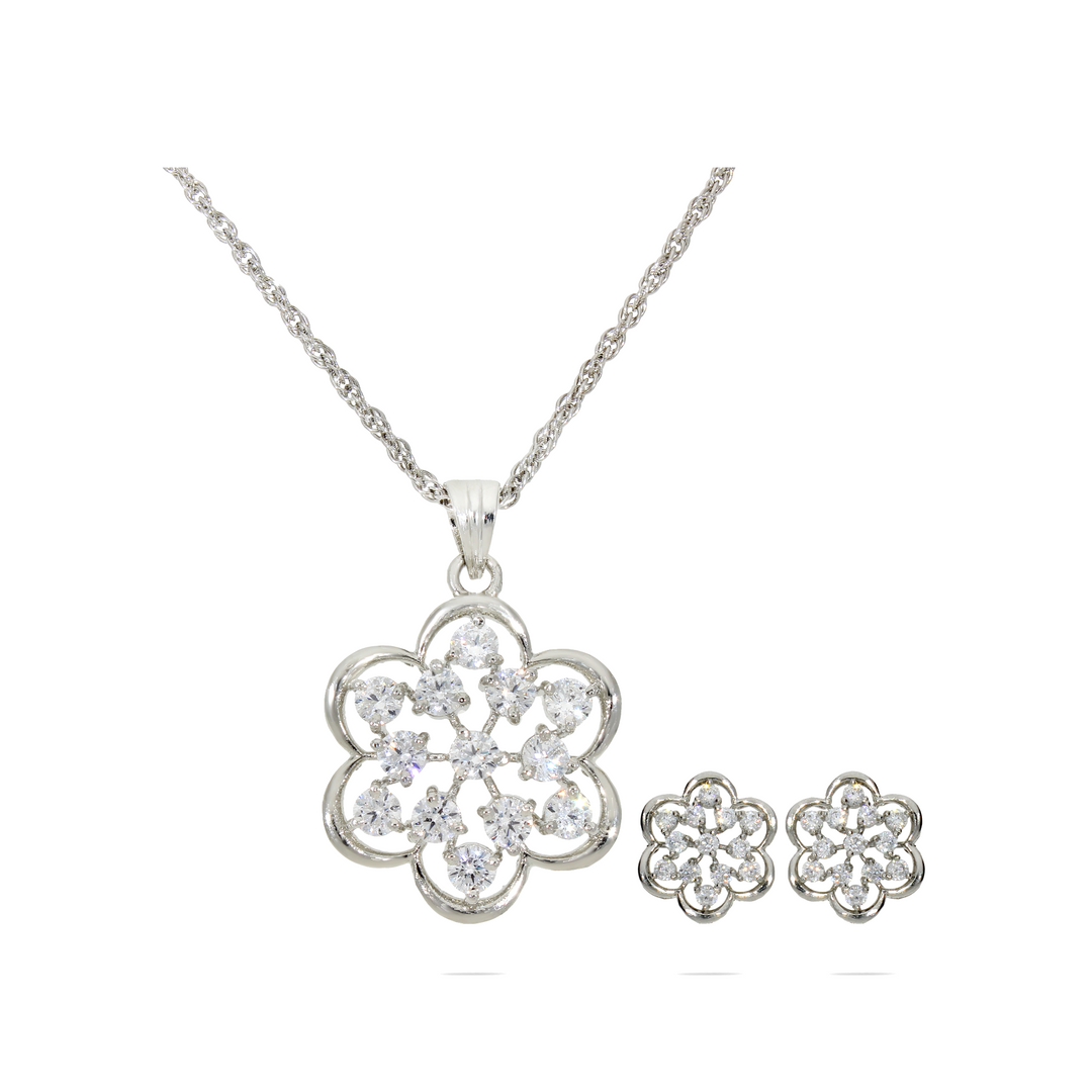 Winter flower set