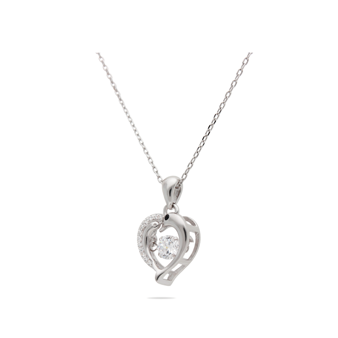Dazzling Dolphin Pendant
