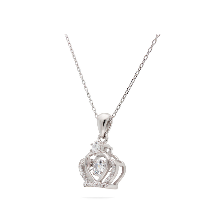 Dazzling Bling Crown Pendant
