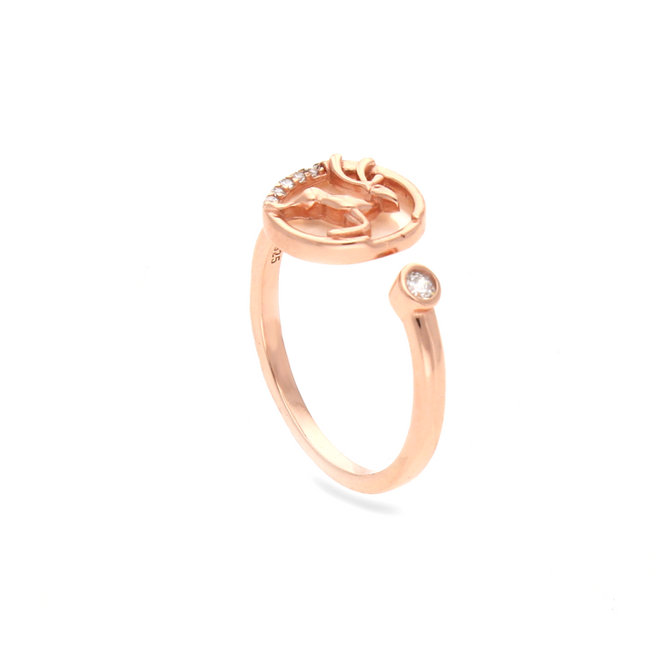 Reindeer Rose Ring