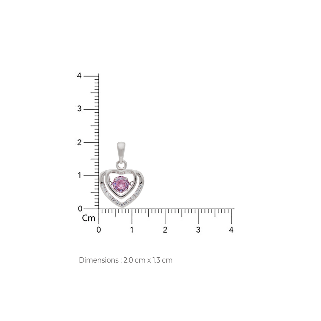 Dazzling Love Pendant