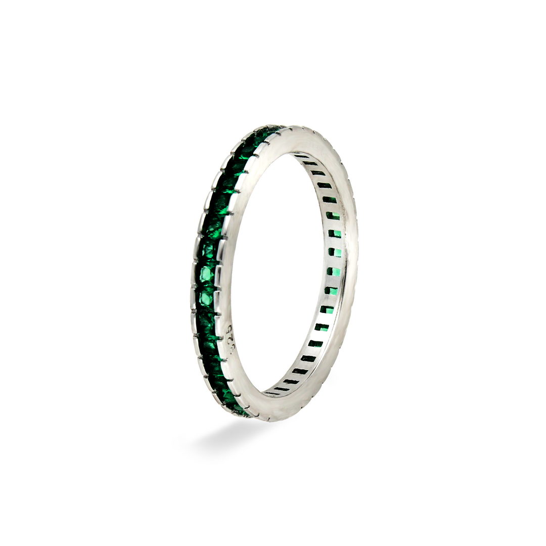 Olive Eternity Ring
