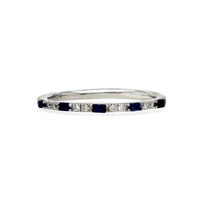 Sky Frosted Half Ring