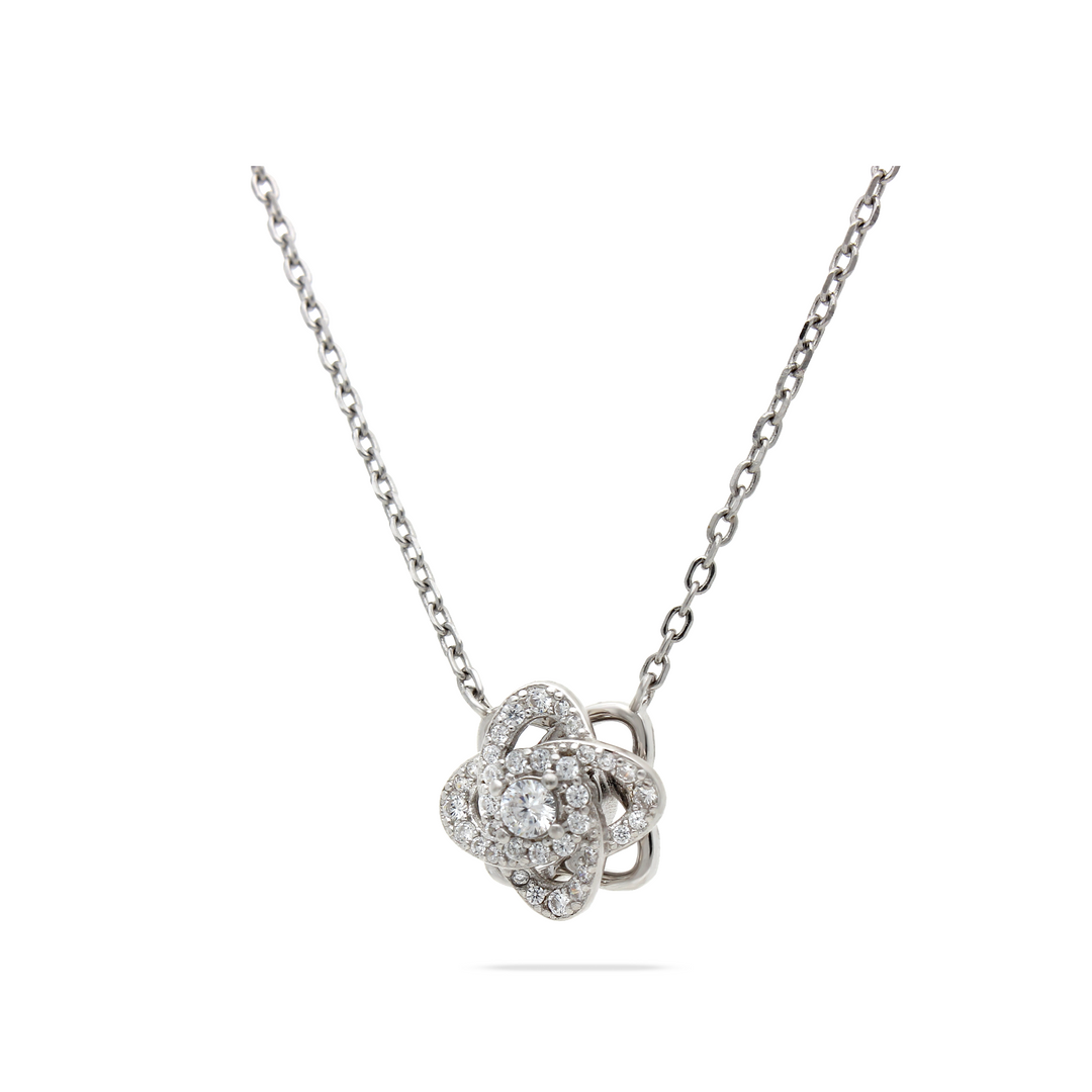Multi Orbit Ice Necklace